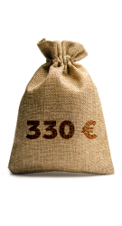 330 € Cashback  Frontansicht 1